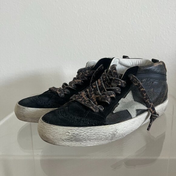 LIKE NEW Golden Goose Mid Star Sneakers - Picture 9 of 12